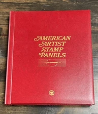 American Artist Stamp Panels - Complete Set ~ Stamp Book Collection