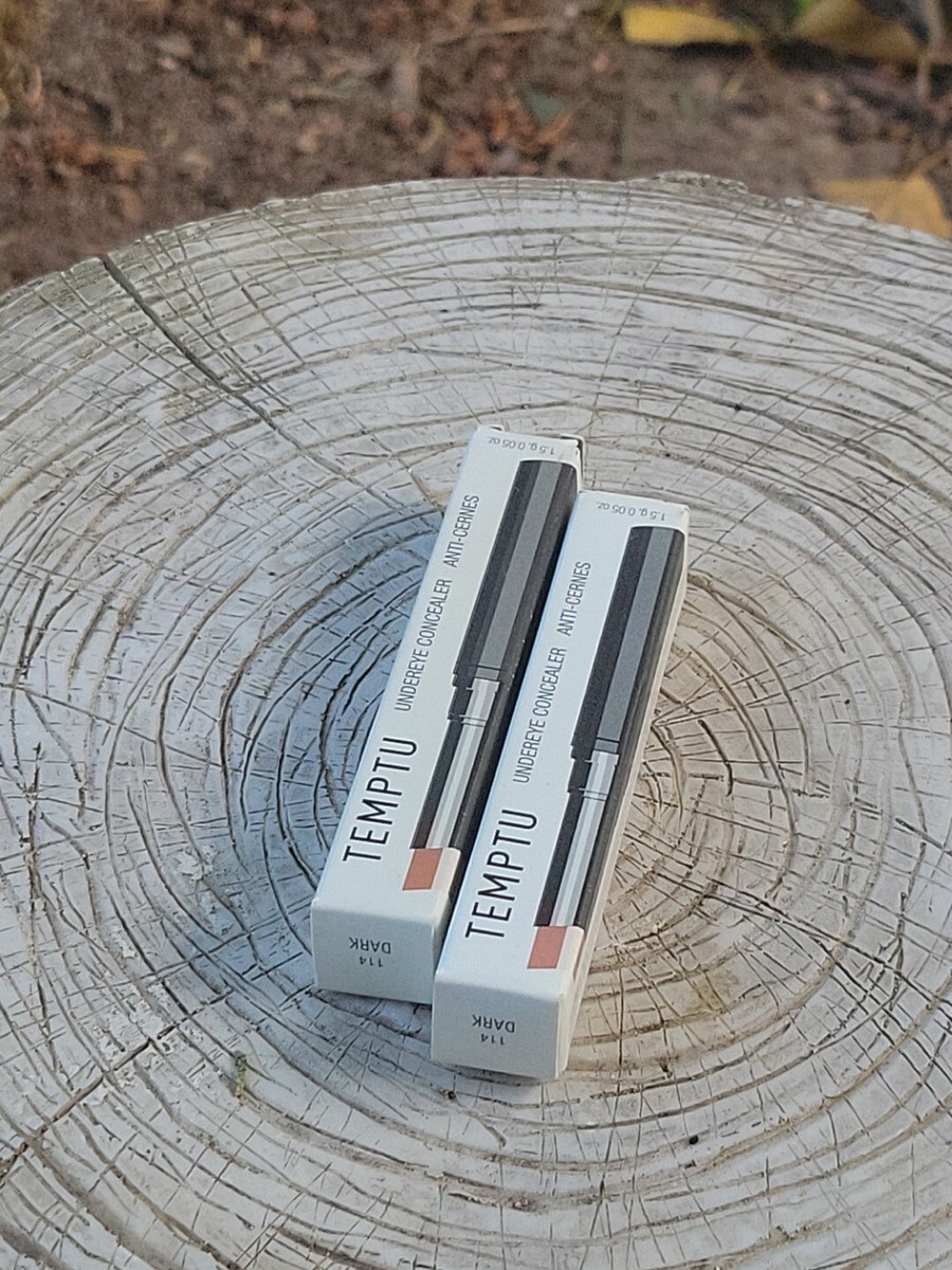 TEMPTU Under Eye Concealer - Deep or Dark X2 Pieces NEW in Box | eBay