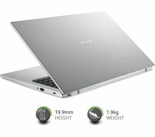 ACER Aspire 3 15.6" Laptop - Intel Core i3 128 GB SSD 8GB Silver -  - Image 3 of 4