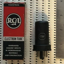 NOS Vintage RCA 12SA7 Tube Untested In Original Box