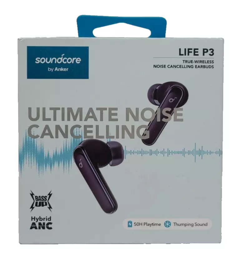 Soundcore by Anker Life P3 Noise Cancelling Earbuds, Ultra Long