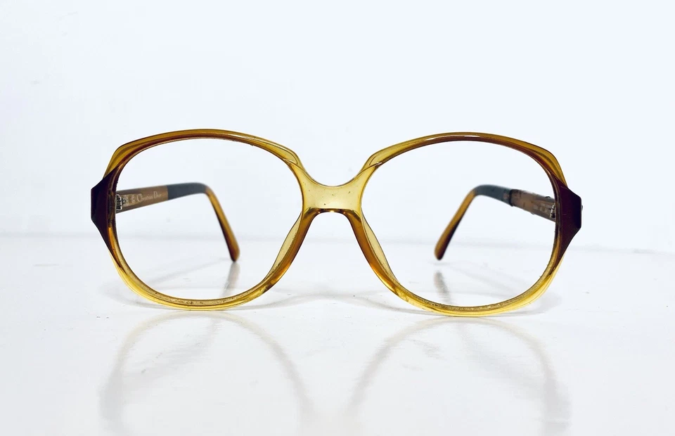 Gafas Mariposa Lucite Ámbar Naranja Ámbar De Colección Christian Dior Alemania 2262 56 16 135 Foto 2 de 4