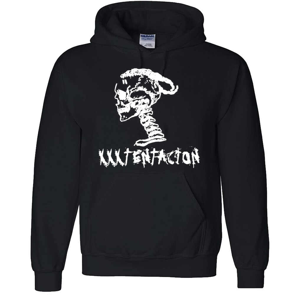 ミュージシャン RULE THE FATE BOXLOGO DAMAGE HOODIE RULE THE FATE BOXLOGO DAMAGE HOODIE