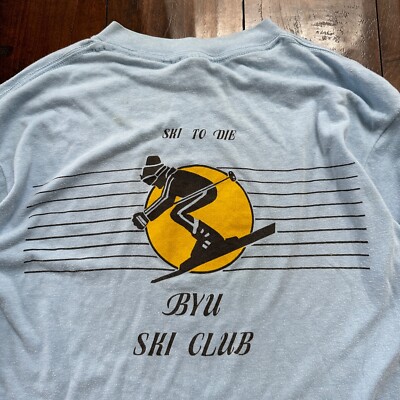 Ski Vail 70s⁄80s Retro Souvenir 70s-80s SKI CLUB グラフィックT 