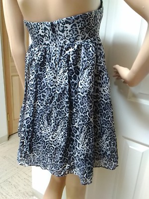 strapless flowy dress short Strapless Short Ruffle Hoco Dress: Poly USA 9882 Teal / XSmall main image 1