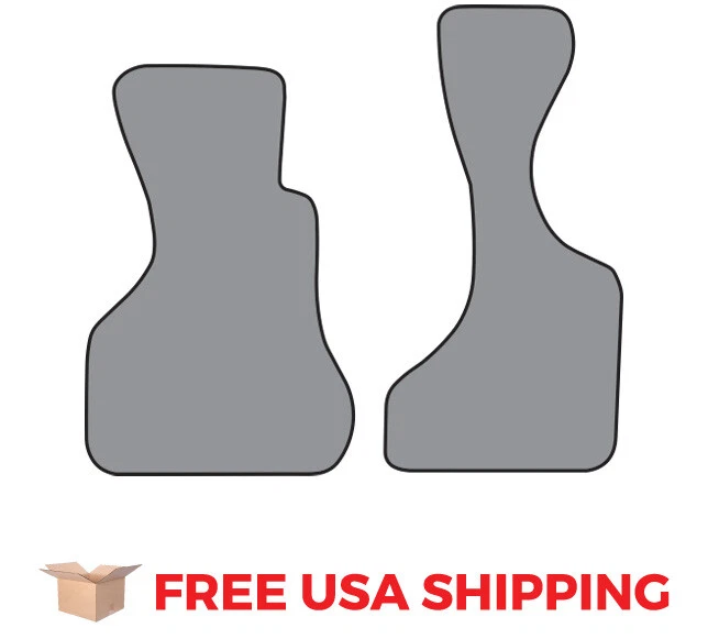 FITS 1978-1980 Dodge B300 Van Floor Mat Frt Row 2pc Cutpile Foto 2 de 4