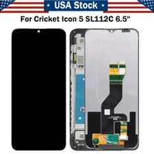 New LCD Display Touch Screen Digitizer Assembly±Frame For Cricket Icon 5 SL112C