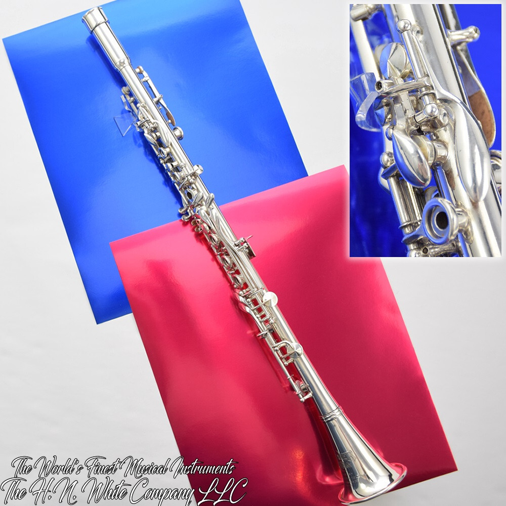 BUFFix for Clarinet - 【STARLING SILVER】 Vintage Silver King Clarinet Sterling Silver Bell Amazing Original