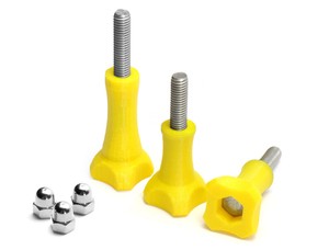 GoPro go pro HD Hero 1,2,3 accesorios tornillo Blue Thumb Knob Bold//screw F