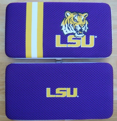 NCAA Shell Mesh Jersey Clutch Hard Flat Women Wallet ( Pick Your Teams ) - Picture 4 of 16