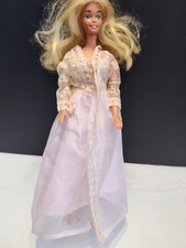Vintage Barbie/Clone Nightgown, Teddy, Robe Set - Clothing Only