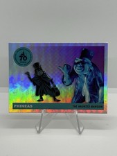 Phineas Haunted Mansion RAINBOW FOIL - Topps Disneyland 70th Anniversary #T55-22