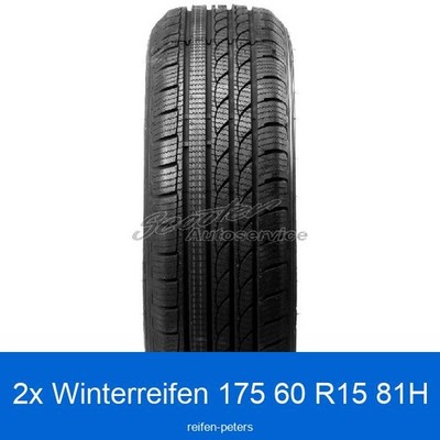 2x Winterreifen 175/60 R15 81H Tracmax Ice Plus S-210 3PMSF | 98456