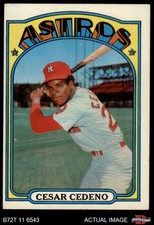 1972 Topps #65 Cesar Cedeno Astros 5 - EX