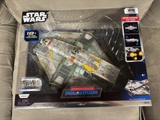 Star Wars Micro Galaxy Squadron - 15  Ghost with 4 Mini Figures Lights  Sounds