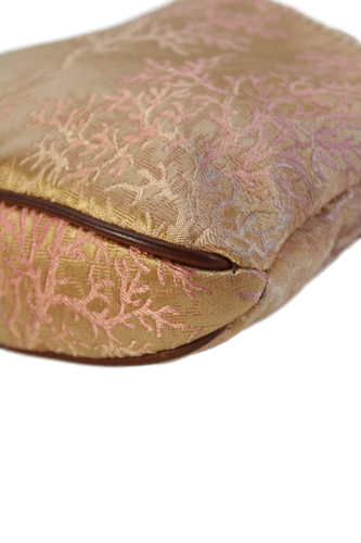 Bolso de Hombro Valentino Garavani Mujer Pequeño Jacquard Cristal Coral Marrón - Imagen 9 de 19