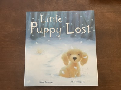 Little Puppy Lost, Linda Jennings, Preowned Hardcover, Like New, Dust Jacket