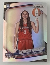 2025 Panini - WNBA Prizm Georgia Amoore True Silver Prizm RC #140