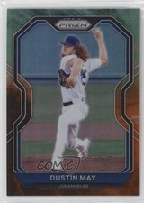 2021 Panini Prizm Tier III Cosmic Haze Prizm Dustin May #205 0q3