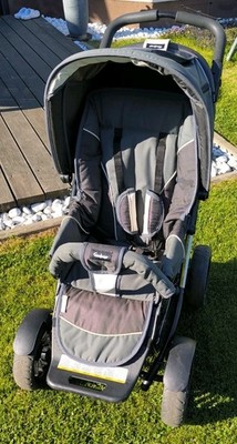 Emmaljunga Scooter 2.0 Kinderwagen Kinderbuggy Buggy grau schwarz - top Zustand