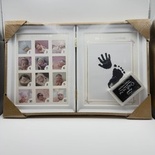 Baby Prints Newborn Handprint and Footprint Picture Frame 13