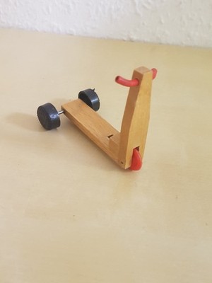 Retro Vintage 70er Caco Roller  zum Puppenhaus Puppenstube