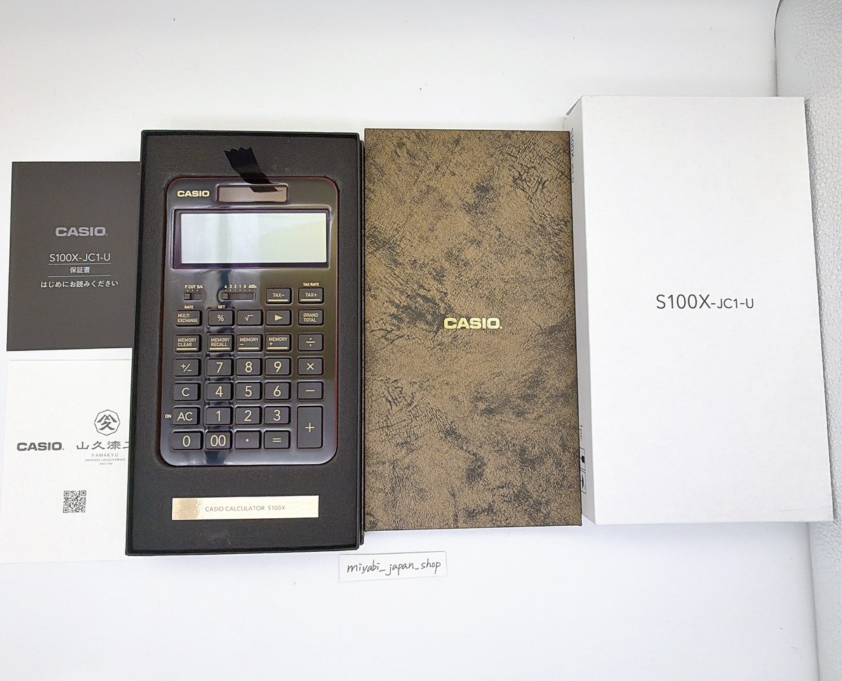 CASIO THE SPECIAL ONE S100X Lacquer Edition S100X-JC1-U 650