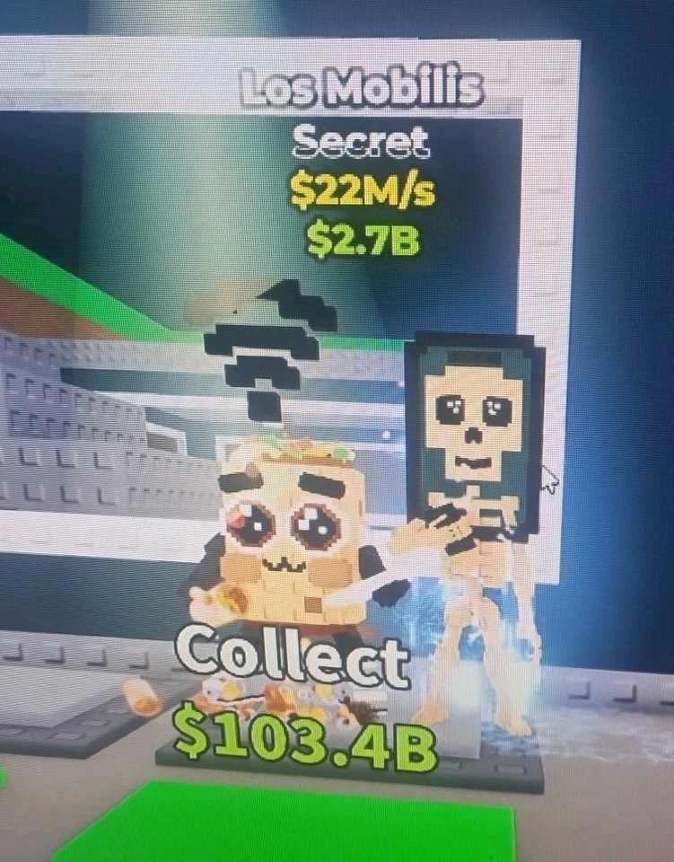 Los Mobilis 22M/s Aus Roblox game Steal A Brainrot 