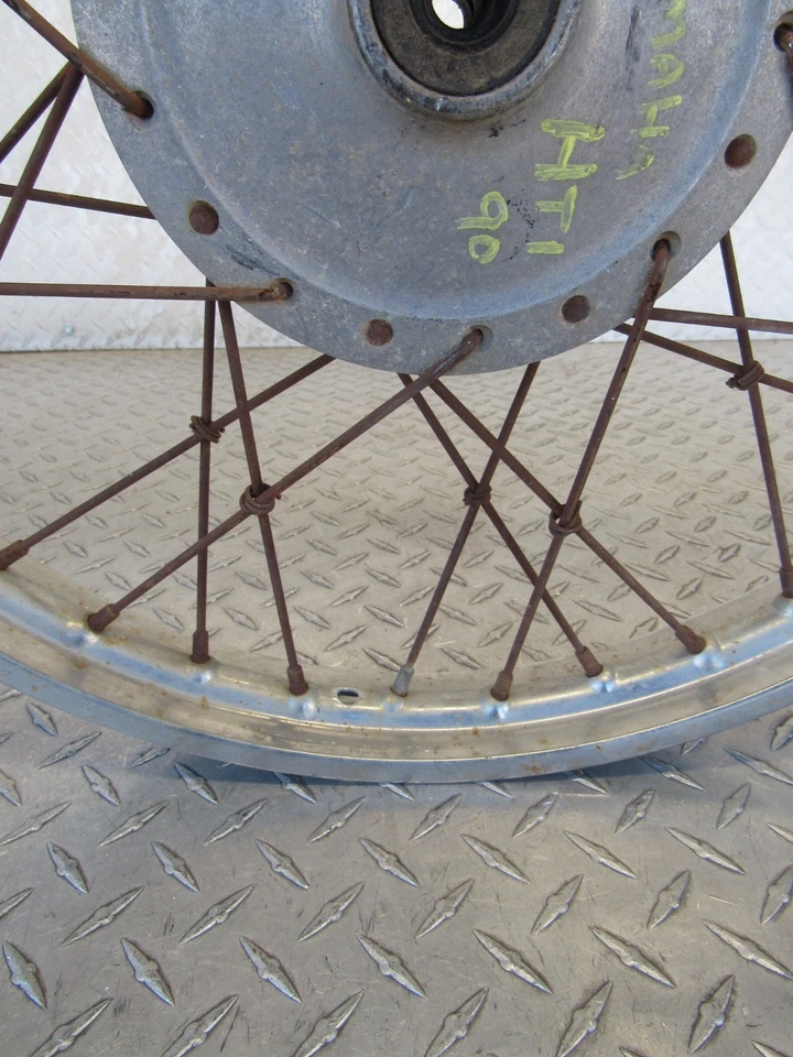 Yamaha HT1 HT 1 90 1971 71 llanta delantera Foto 4 de 4