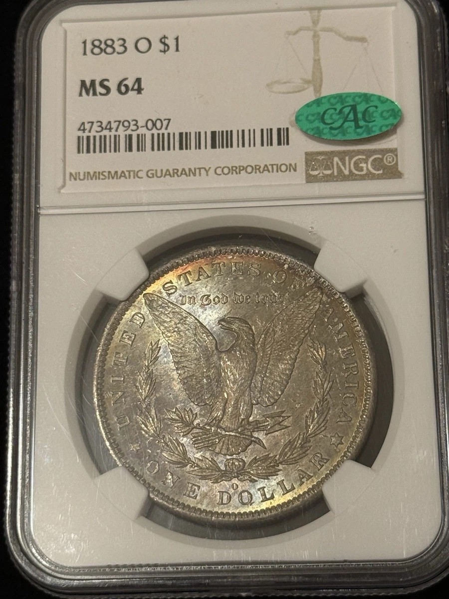 MS 64 Graded 1883 Year Morgan US Dollars (1878-1921) for sale | eBay