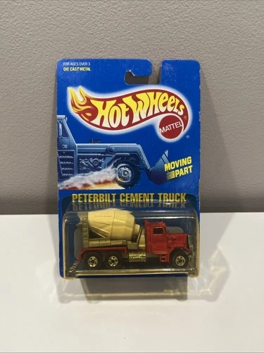 Vintage Hot Wheels 1979 Red Peterbilt Cement Mixer Truck HC56
