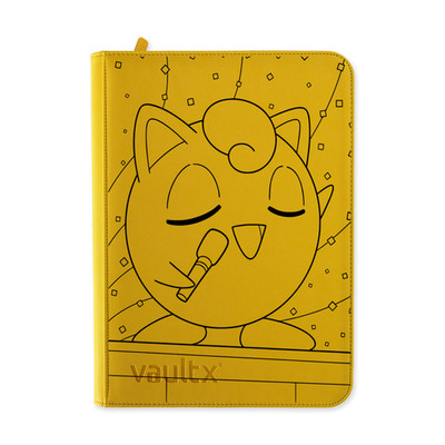 Lasergravierter Tresor X Ordner - Jigglypuff singendes Design
