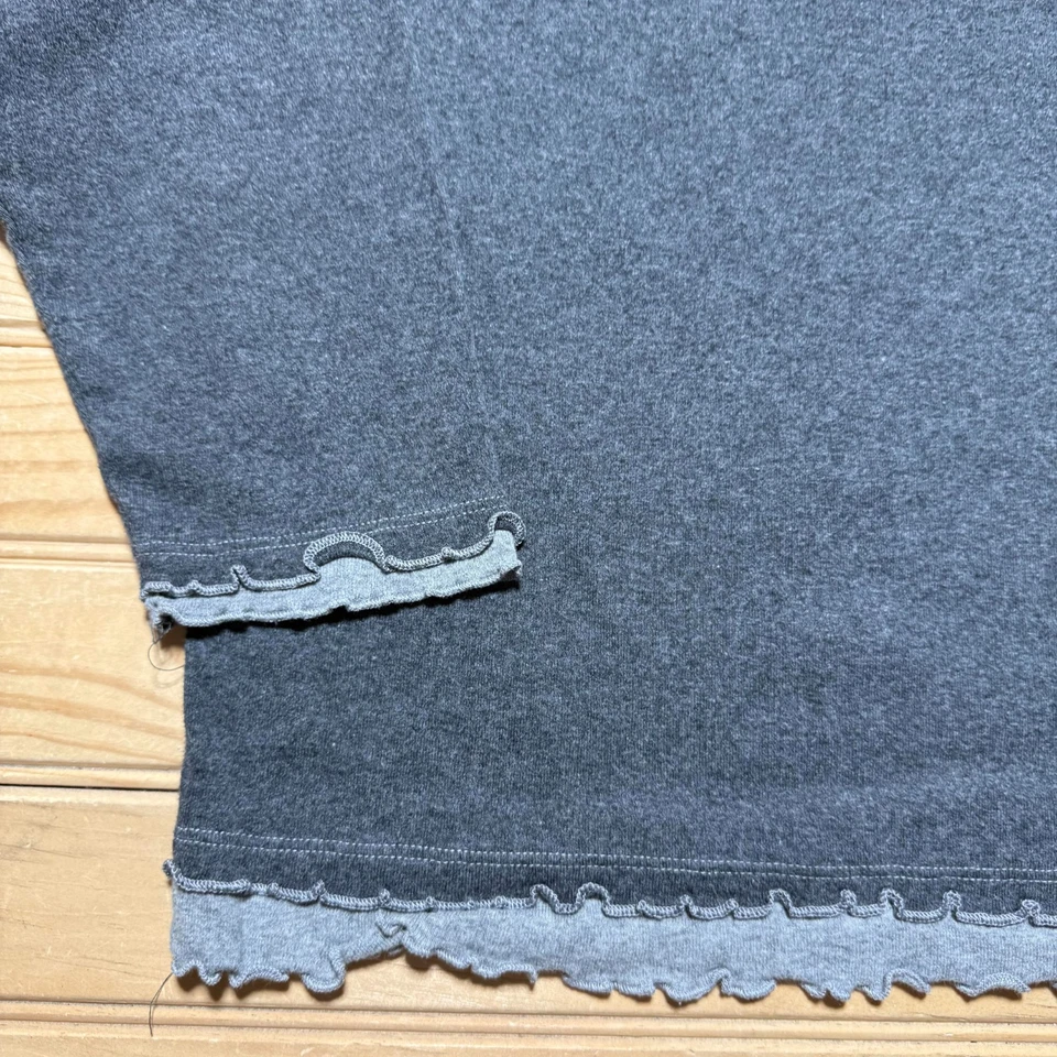 Y2K Harley-Davidson F&S Dayton Ohio Embroidered Ruffled Long Sleeve Shirt Medium - Image 4 of 4