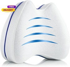 Knee Pillow for Side Sleepers Hip Pain Memory Foam Leg Pillow for Side Sleeping