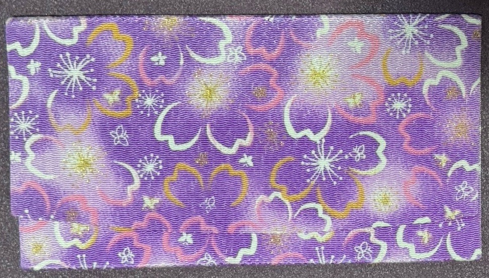 Japanese Handmade Bifold Wallet MADE IN JAPAN PURCHASED IN KYOTO