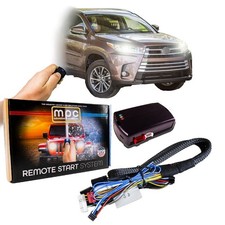 MPC Remote Start Kit Toyota Highlander 2014-2019 Plug  Play Car Remote Starter