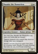 Masako the Humorless - Normal LP MTG Champions of Kamigawa