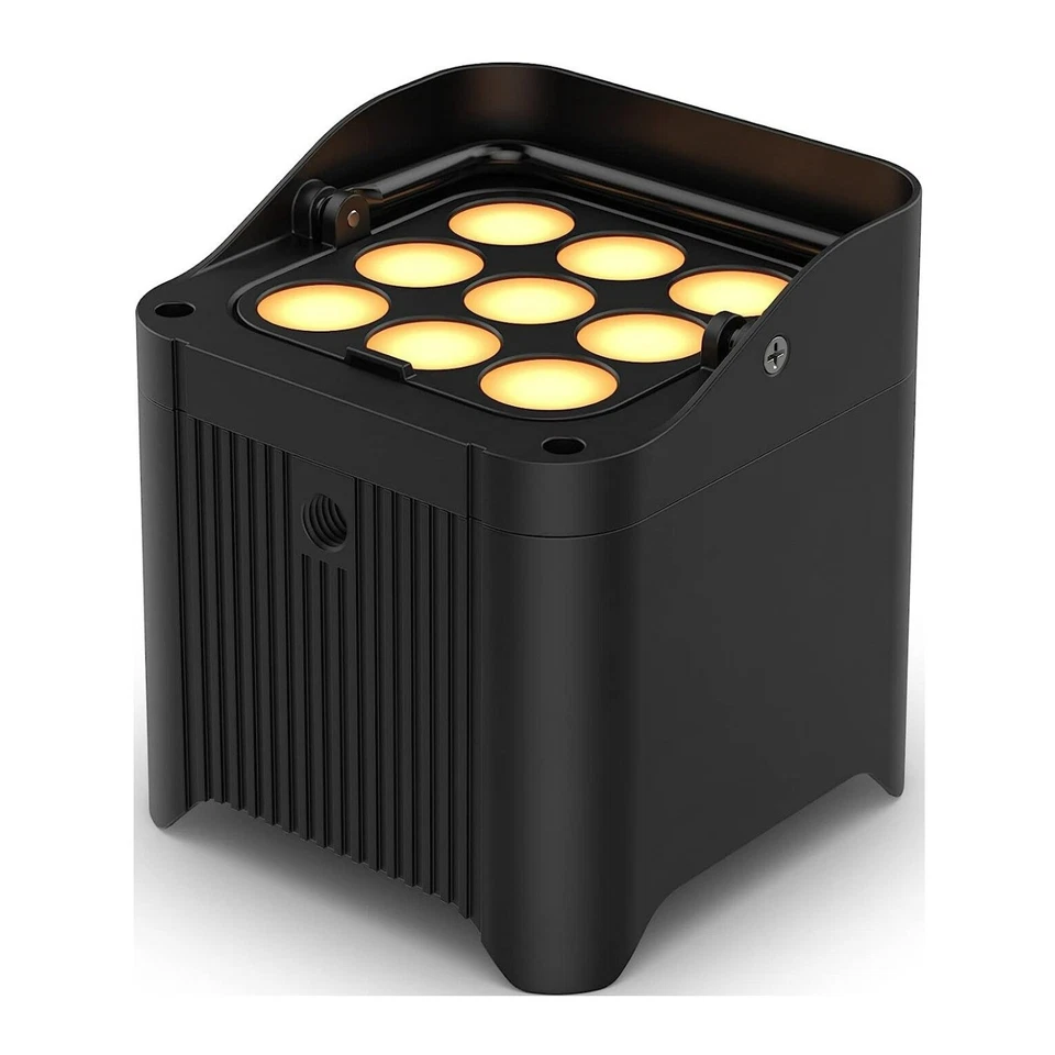 Difusor magnético alimentado por batería CHAUVET DJ Freedom Par Q9 RGBA LED Par Foto 2 de 4