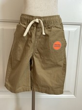 The Children s Place Boy s Shorts Size 10 Tan Basic Drawstring 100 Cotton NWT
