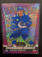 2024-25 O-Pee-Chee Platinum Violet Pixels Marquee Rookie Jonathan Lekkerimaki