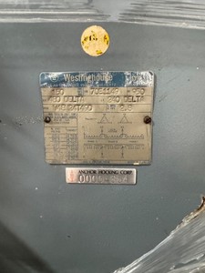 30KVA Westinghouse DT-3 Class AA 3 Phase 60 Hz Transformer 44324IPL