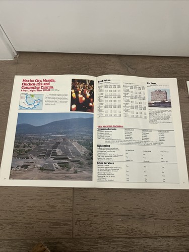 1978 Città del Messico Western Airlines Guida Turistica Internazionale Città del Messico Brochure - Foto 8 di 8