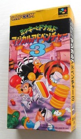 Mickey Magical Adventure set of 3 games SFC Super Famicom