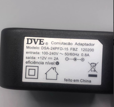 Original Dve DSA-24PFD-15 FBZ 120200 12V 2A Netzteiladapter Für Router