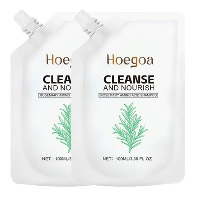 3/5 Pack Rosemary Hair Growth Amino Acid Shampoo Thicken & Strengthen Hair 100ml