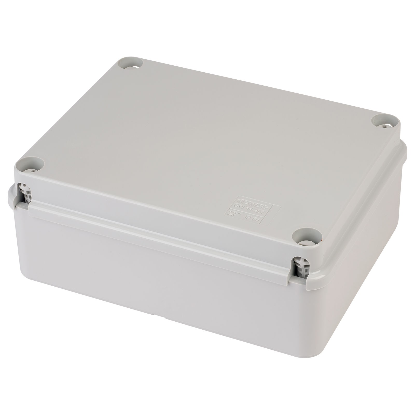 Gewiss Junction Box Ip56 Screwed Lid Grey 190 x 140 x 70mm