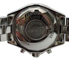 Breitling 41mm Men's Colt 100M White Dial Automatic Chrono SS Watch Ref: A13335! 11