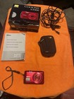 Nikon Coolpix S3300 16.0Mp Red Digital Camera Charger Untested No Battery