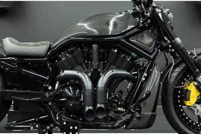 Custom Auspuffanlage 2-1 für Harley Davidson V-ROD /NIGHT ROD SPECIAL 2002-2017