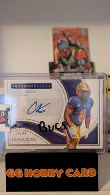 Calijah Kancey 2023 Immaculate Collection Introductions Ink Autograph RC /99